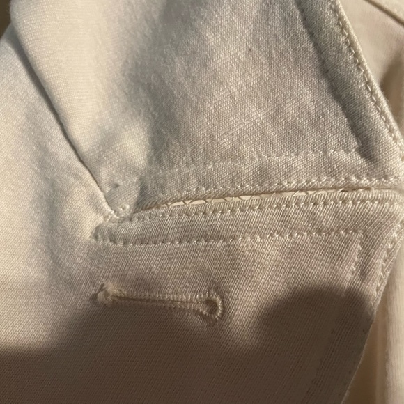 Like new C.P.Company $1250 light 3 seasons jacket in Ivory 40 R dbl breast cotn - Picture 8 of 13